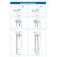 Robinet de baignoire sur pattes Isai