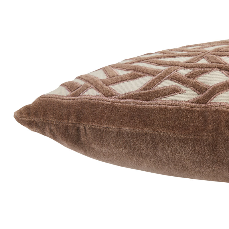 Mezza Geometric Cotton Throw Pillow, Pillow Cover Only - No Insert