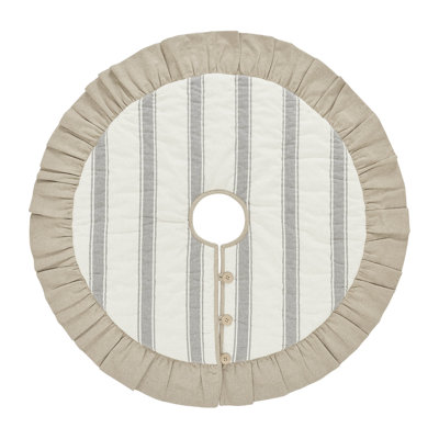 Striped Cotton Tree Skirt