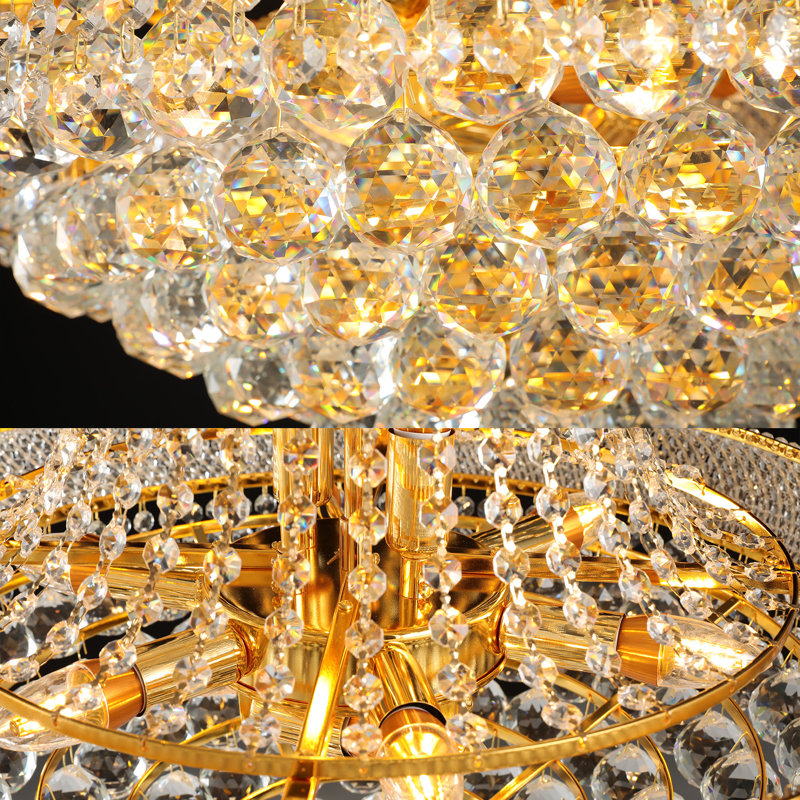 Lustre Jaivik Empire, Or, H 31,49 po x l 24,8 po x P 24,8 po