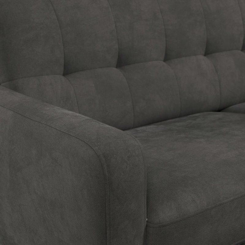 Briganti 3 Seater Sofa Enjoy Graphite, Grey, 3