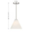 Mini-luminaire suspendu ou semi-encastré 1 lumière Hashimoto-1418738132