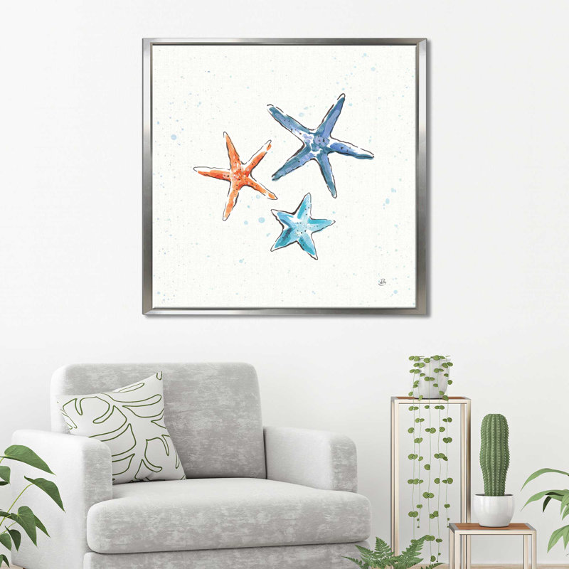 « maritime xii », reproduction de peinture à l’aquarelle, H 18 po x l 18 po x P 1 po, Toile tendue