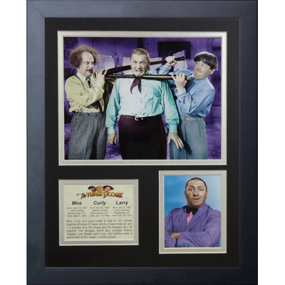 The Three Stooges Framed Photographic Print