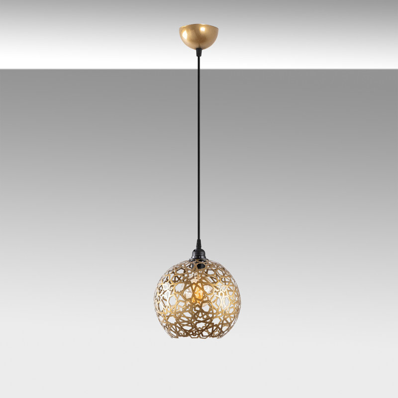 Ahmira - Light Metal Pendant, 28cm H x 28cm W x 28cm D