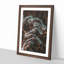 Maloja Pass in Switzerland - Picture Frame Painting Print-56738083-56738084
