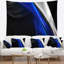 Tapisserie bleue scintillante Abstract-28505323