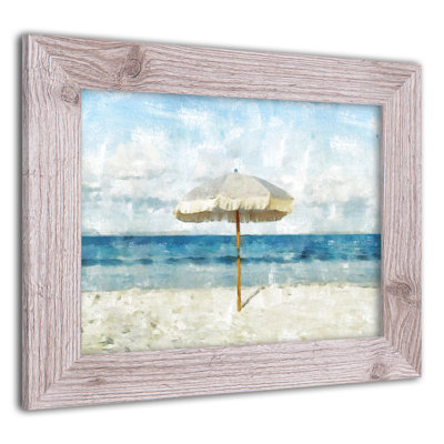 Beach Umbrella, reproduction encadrée