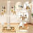 Cat Scratching Post, Sisal Scratching Posts For Indoor Cats Adults, 2 Mounting Methods Cat Scratcher With Hanging Ball And Interactive Toys For Kitten Cats, 25 Inches