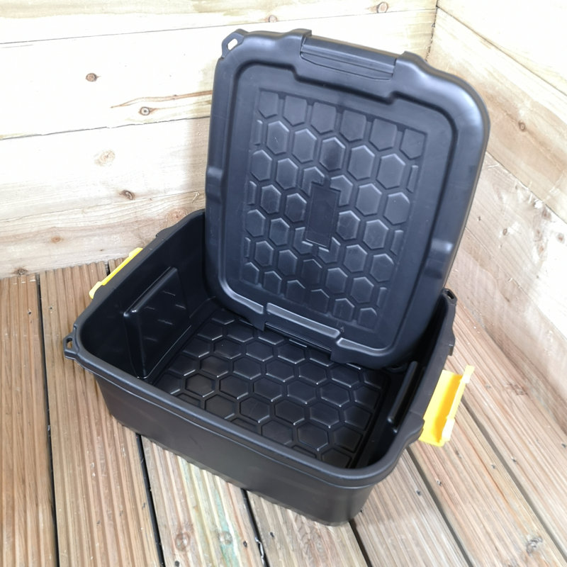 Rebrilliant Blacke Plastic Underbed Storage