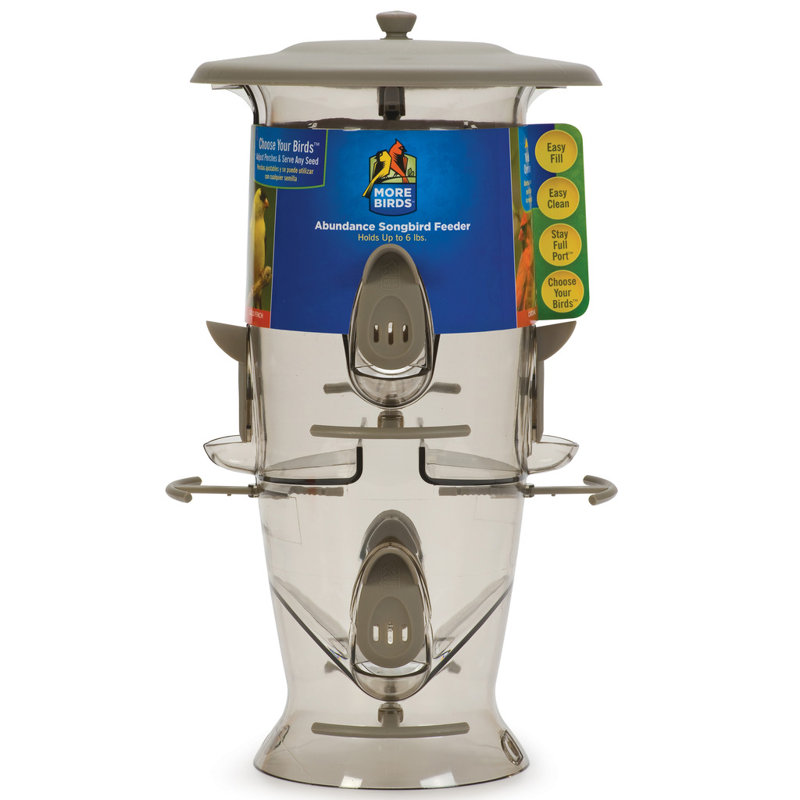 Freestanding Tube Bird Feeder