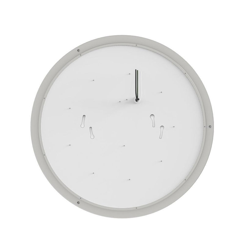 Plafonnier encastré cylindrique simple à 1 lumière Dajerin, H 3,9 po x l 14 po x P 14 po, 25W, 1750