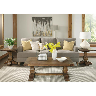 Kayleigh 3 - Piece Solid Wood Living Room Table Set