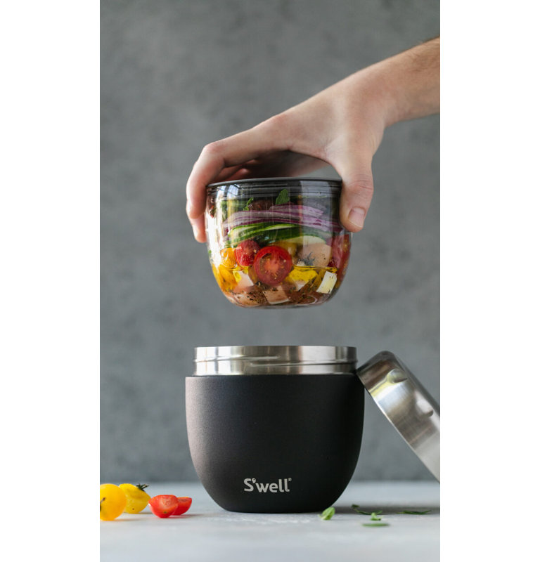 S'well Prep Food Glass 12oz Bowls, Clear