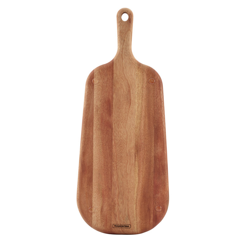 Rustic Mahogany and Stone Rectangular Cheese Board Set