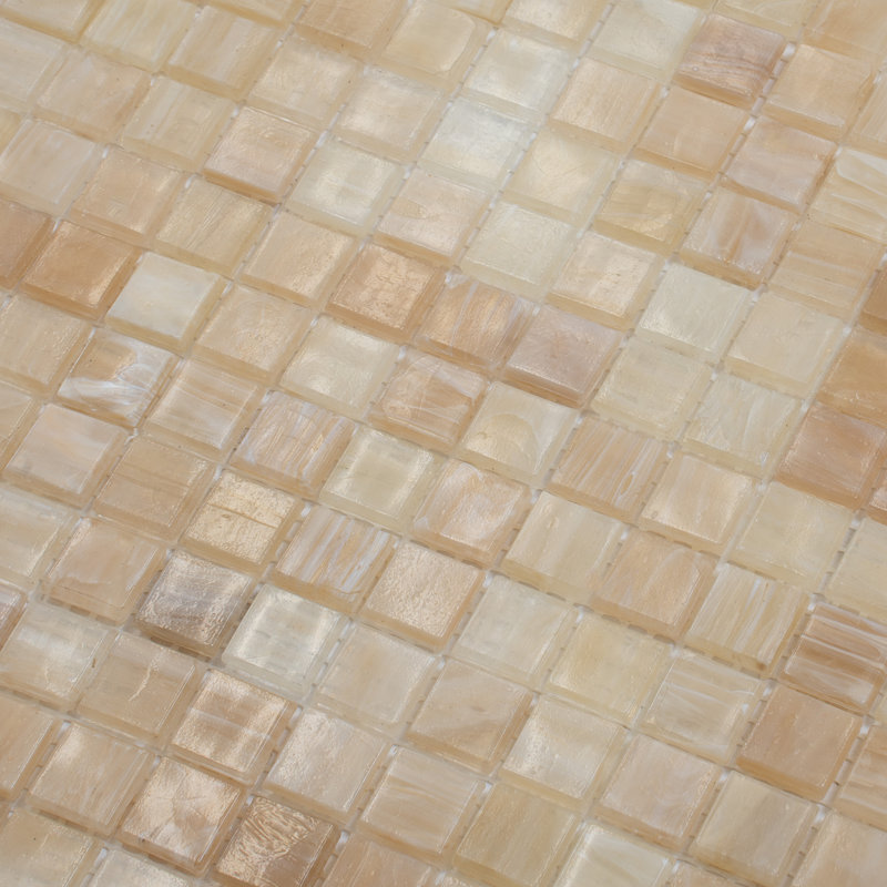 Carreau de mosaïque pour mur et plancher en verre 0,6 po x 0,6 po Skosh