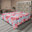 Dark Coral/Soft Blue/Pink Floral