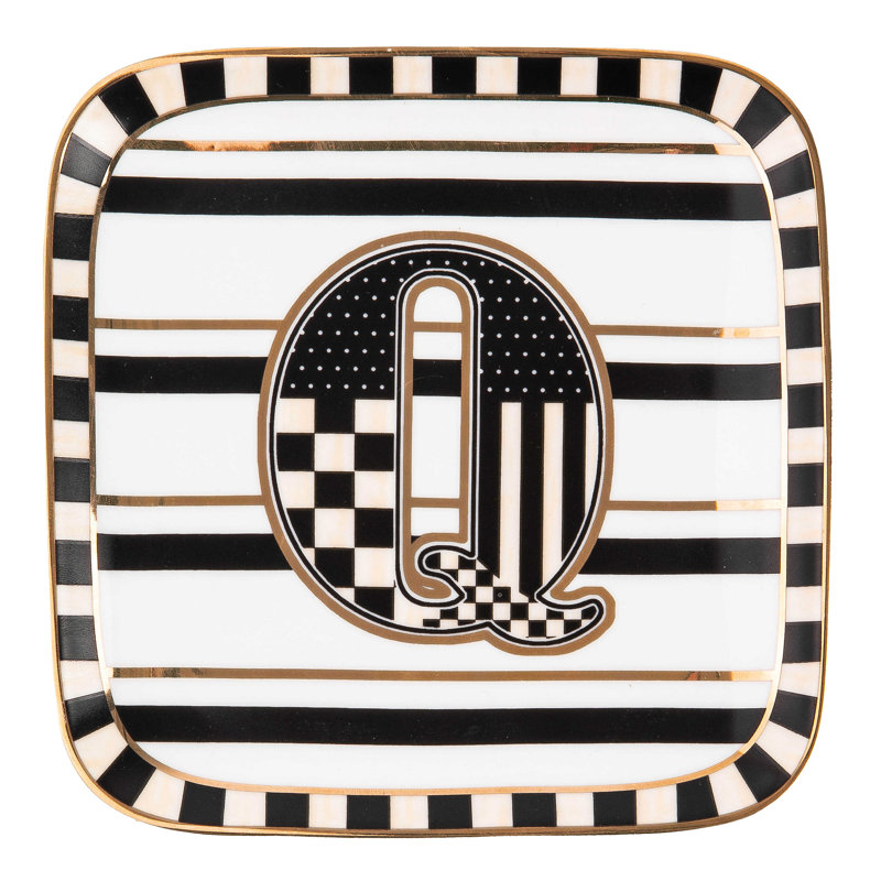 Monogram Dish - Q
