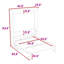 Lit escamotable avec conception à double fonction et bureau, tête de lit-349636932