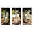 Milk And Cheese Creamy Serenity - Dairy Metal Wall Art Prints Set Of 3-617718001