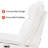 3.5" Wall Clearance Armless Power Recliner Chair with USB Ports-1970296909