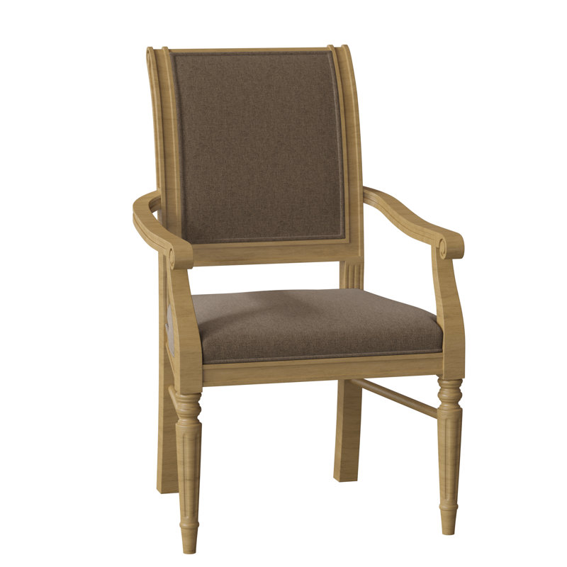 Fauteuil Delano, 3162 Paille, Noisette