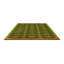 Solid Stem Hand Tufted Floral Area Rug-1108112030