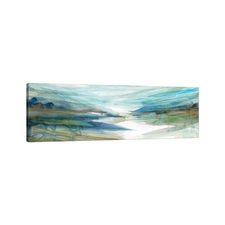 Spring Reflection II by Carol Robinson - Wrapped Canvas Painting