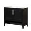 36" Bathroom Vanity With Sink