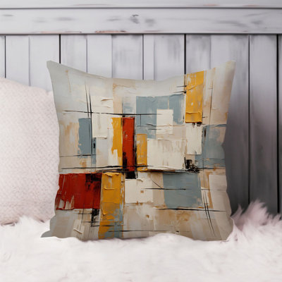 Abstract Chromatic Breeze Paint Brush Strokes Modern