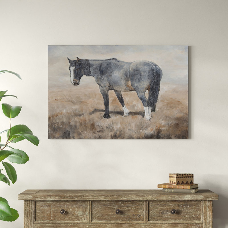 La couleur bleue, H 32 po x l 48 po x P 1,25 po