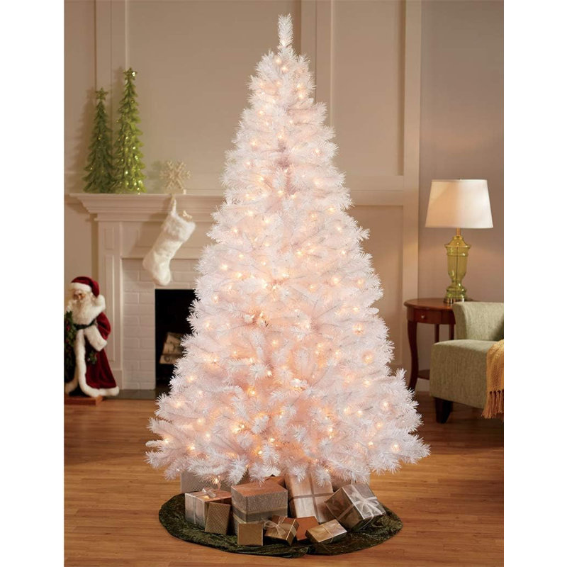 Lighted Artificial Christmas Tree, 5 ft.