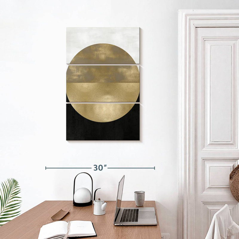 Avery Gold Sphere, 32" H x 20" W