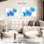 Fleur bleue abstraite Avery-107938117
