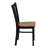 Jophy Vertical Back Metal Restaurant Chair-1971726450