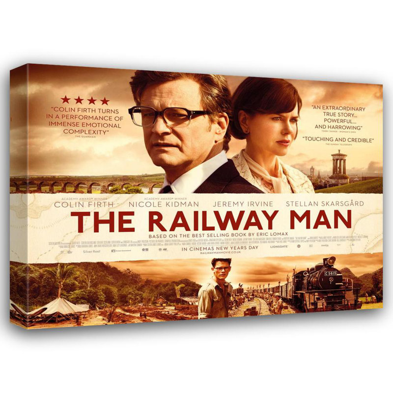 The Railway Man, 14" H x 18" W