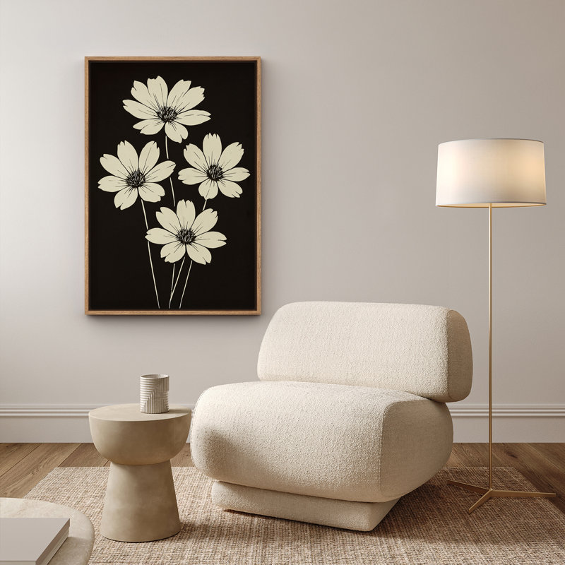 Art mural encadré, rétro, antique, classique pour chambre à coucher , H 36 po x l 24 po, Naturel