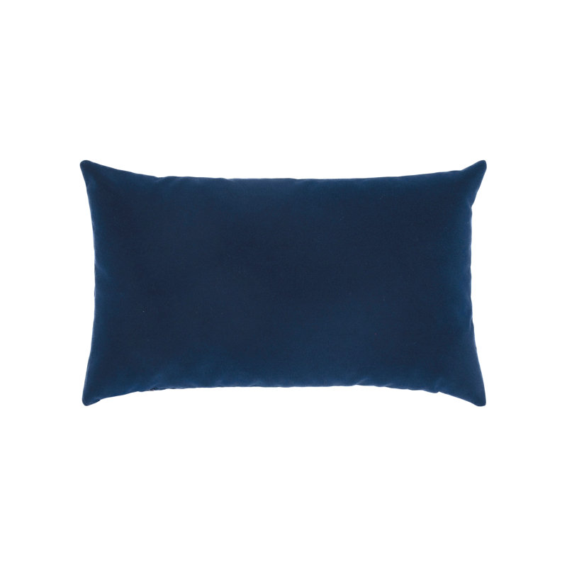 Lush Velvet Performance Pillow Cover & Insert, Midnight, Square