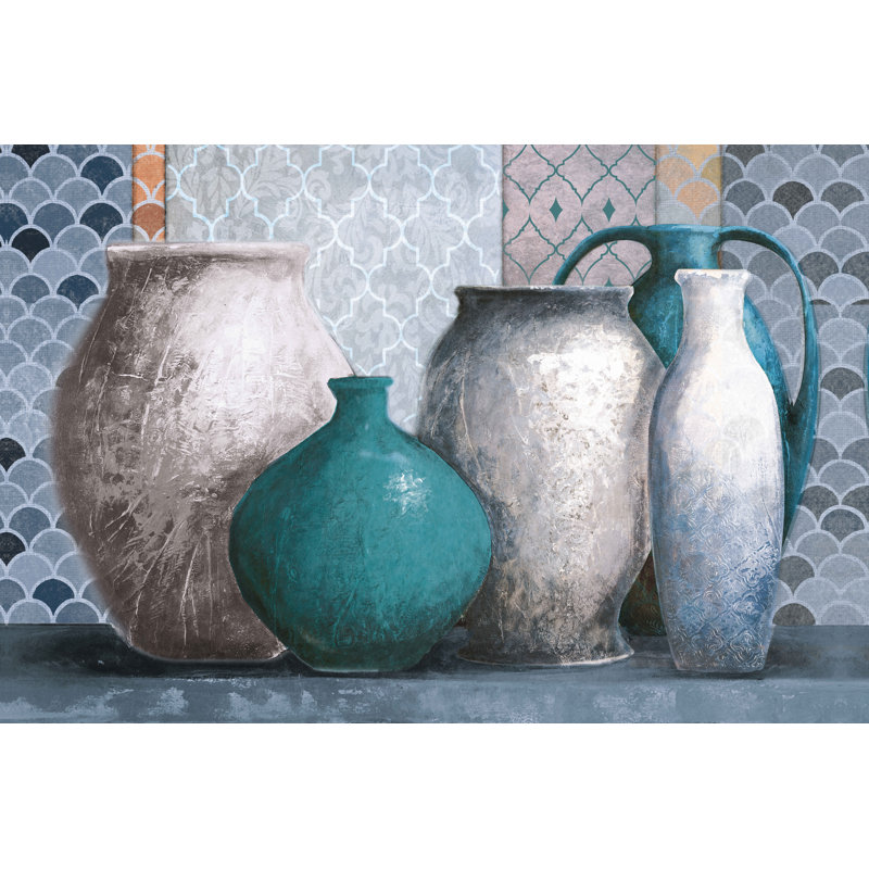 Moroccan Stills - Wrapped Canvas Painting, 20cm H x 30cm W x 3.8cm D