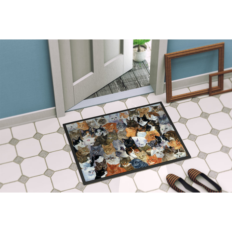 Paolucci Non-Slip Outdoor Doormat, Rectangle 1'6" x 2'3"