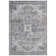 Kujawski Oriental Machine Washable Gray Area Rug