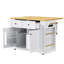 Grand îlot de cuisine de 48 po avec abattant K&K-799956000