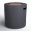 Aegean 24" Round Steel Propane Fire Pit Table with Hidden Tank Storage by Real Flame-737757492