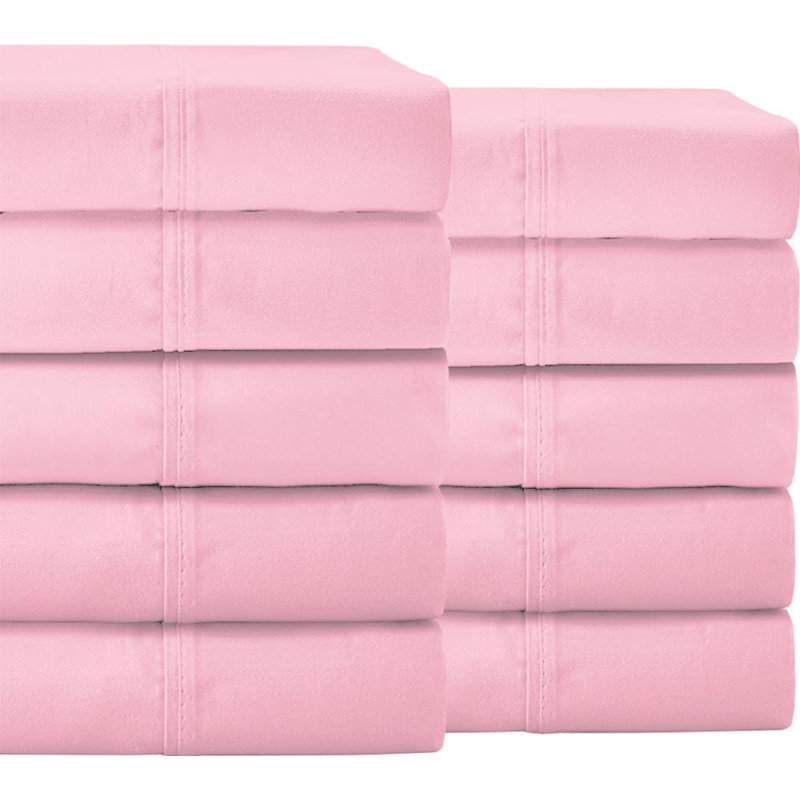 Microfiber Sheet Set, Coronet Blue, Twin XL Sheet Set + 10 Fitted Sheet+10 Pillowcases