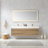 71.7'' Double Bathroom Vanity with Composite Top-2146355535-2146355534