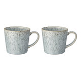 Denby Halo Speckle Mugs
