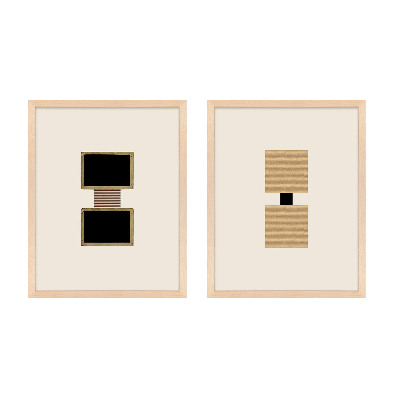 Column by Eleni Psyllaki For Paradissi Digital Art, Maple Framed, 50" H x 40" W  x 1.25" D