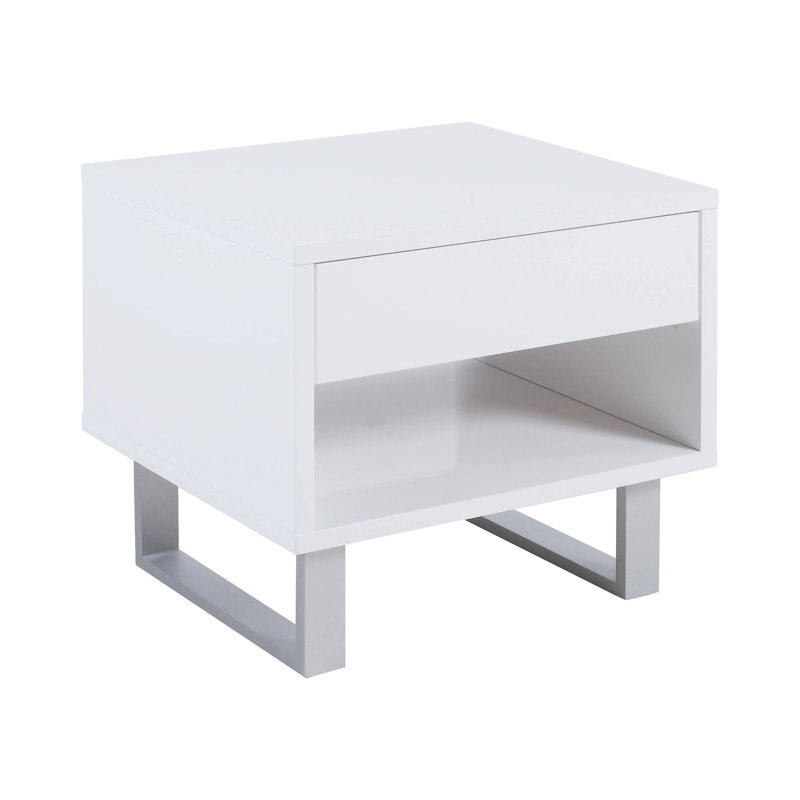 Akeim End Table with Storage