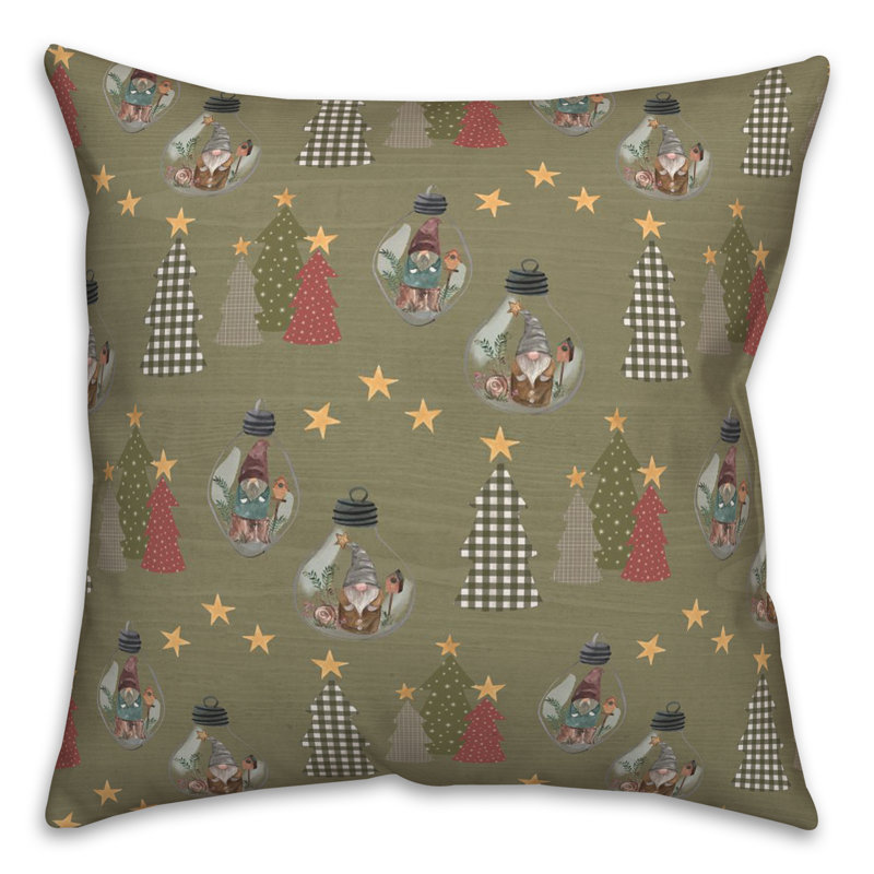 Throw Pillow, Green