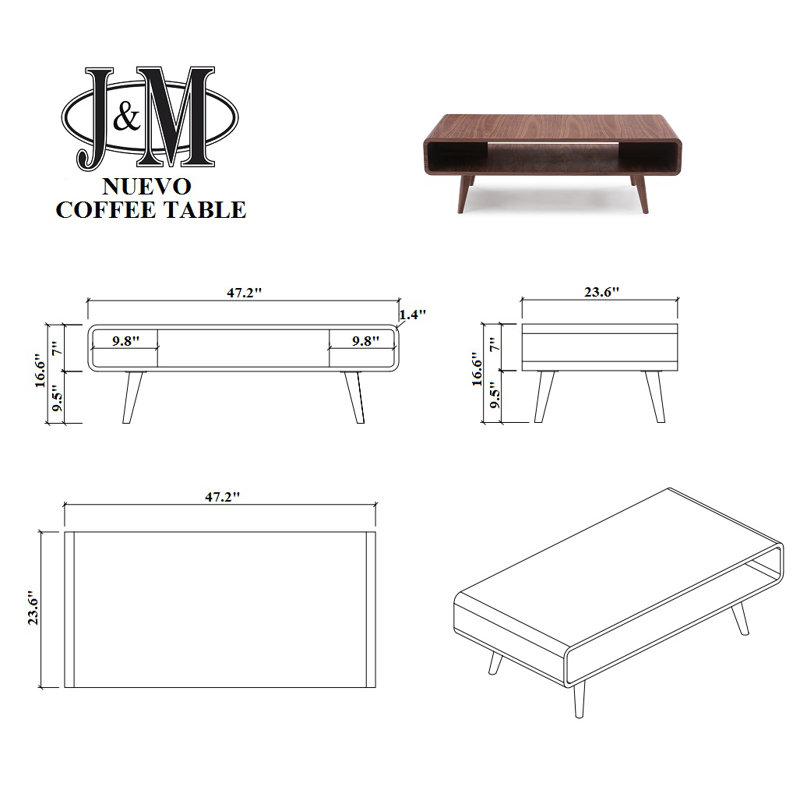 Table basse Demartino